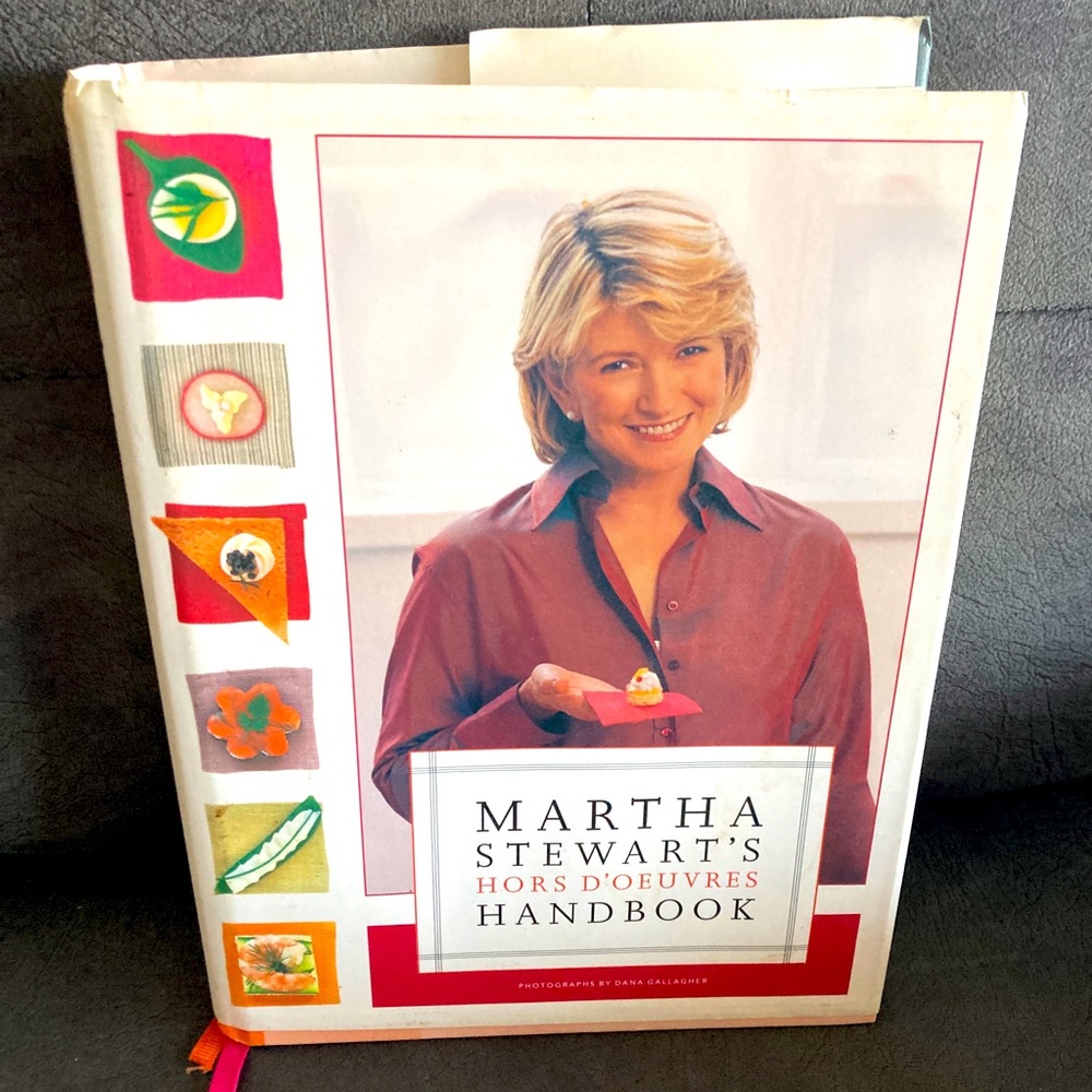 Martha Stewart Hors D’Oeuvres Handbook Firsf Edition 1991